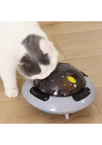 3 1 Kedi Oyuncak Dönen Tüy Elektronik Kedi Oyuncak Akıllı Otomatik Ufo Interaktif Oyuncak Parça Flash Top Oyuncak | Kedi Oyuncakları (Yurt Dışından) modelleri