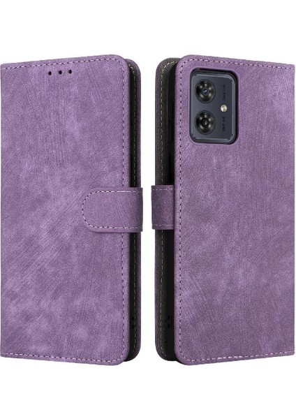 Motorola Moto G54 5g Rfıd Engelleme Flip Folio Cüzdan Manyetik Pu (Yurt Dışından)