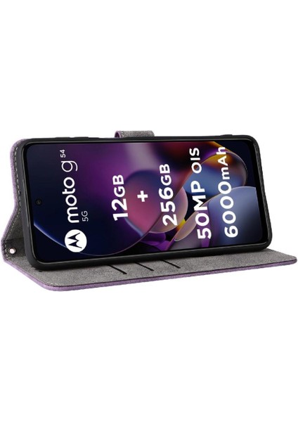 Motorola Moto G54 5g Rfıd Engelleme Flip Folio Cüzdan Manyetik Pu (Yurt Dışından) fiyatları
