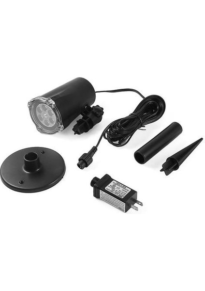 Su Geçirmez IP44 Açık / Kapalı 4 W 4 Led'ler Renkli LED Projektör Noel (Yurt Dışından)
