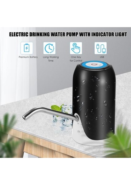 Elektrikli Içme Suyu Pompası Taşınabilir USB Şarj Edilebilir (Yurt Dışından) fiyatları
