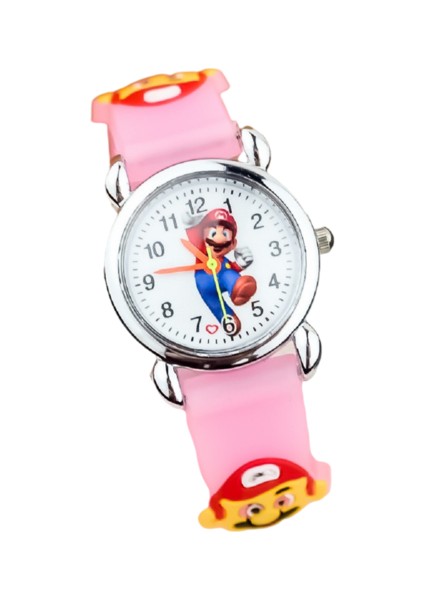 28MM/7MM/210MMELTRONIC Watch, 3D Silikon Karikatür Ilkokul Çocuk Kuvars Saati Için Uygun (Yurt Dışından)