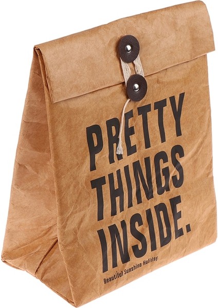 1 Adet Dayanıklı Yalıtımlı Termal Kağıt Torbası Snack Soğutucu Piknik Konteyner Kahverengi Kağıt Öğle Yemeği Çantası Kullanımlık Kutu Çuval | Öğle Yemeği Çantalar (Yurt Dışından)