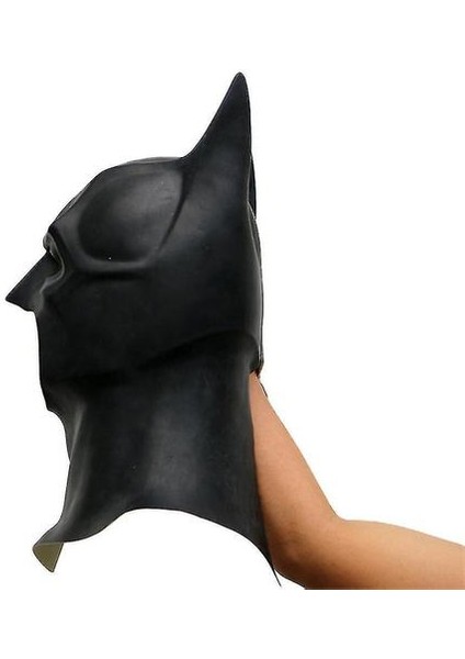 Batman Maskesi Nedeni Kara Şövalye Yükseliyor Maske Cadılar Bayramı Lateks Başlık Sahne (Yurt Dışından)
