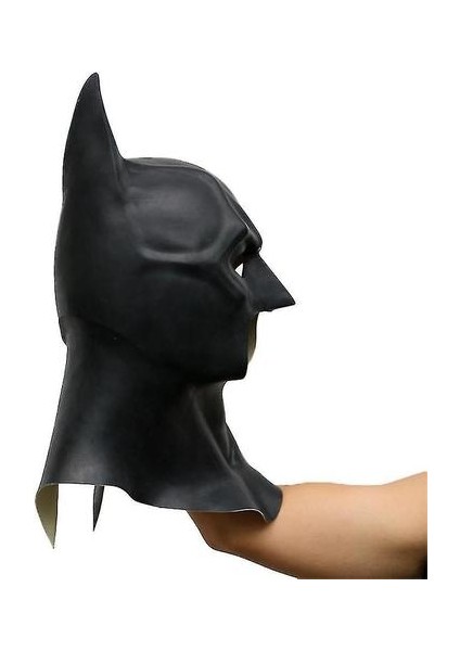 Batman Maskesi Nedeni Kara Şövalye Yükseliyor Maske Cadılar Bayramı Lateks Başlık Sahne (Yurt Dışından)