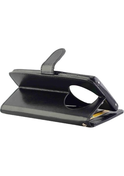 Huawei Mate 50 Pro Için Flip Case Manyetik Kapatma Pu Deri Kickstand (Yurt Dışından)