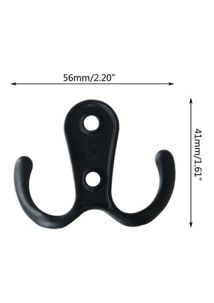 20 Parça Duvar Coat Kanca Çift Prong Robe Kanca Rustik Kanca Retro Bezi Askı Ceket Askı Duvara Monte Kanca | Robe Hooks (Yurt Dışından) fırsatları