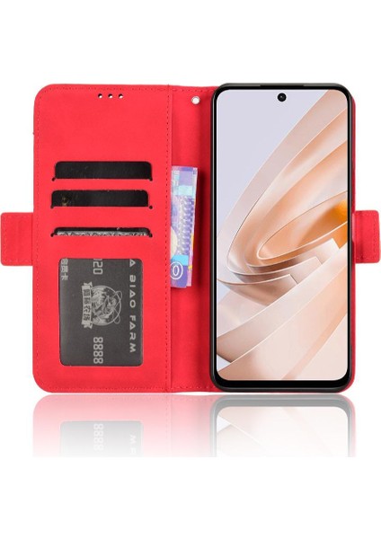 Xiaomi Poco M6 4g Deri Cüzdan Kapak Manyetik Kapatma Kartı (Yurt Dışından)