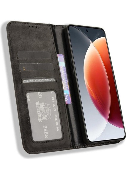 Tecno Camon 30 Premier 5g Cüzdan Manyetik Kapatma Pu Deri Için Kılıf (Yurt Dışından)
