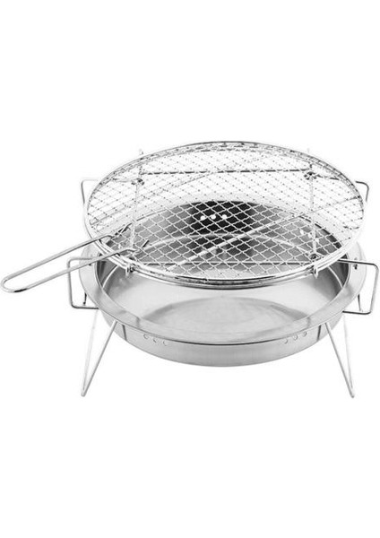Mini Barbekü Izgara Katlanır Paslanmaz Çelik Barbekü Izgara Taşınabilir Barbekü Izgara Kore Açık Izgara Aile Piknik Kamp | Kamp Tencere (Yurt Dışından)