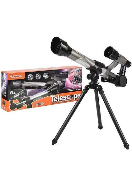 Çocuklar Için Çocuk Teleskopu 20X 30X40X Astronomik Refrakting Teleskop Çocuklar Için Yeni Başlayanlar (Yurt Dışından)