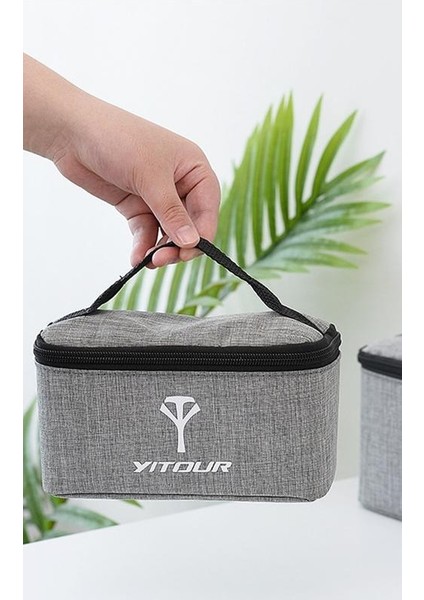 6 Adet Baharat Kutusu Seti 300D Polyester Büyük Kapasiteli Şeffaf Kolu Açık Kamp Piknik Barbekü Baharat Depolama Şişe | Kamp Tencere (Yurt Dışından)