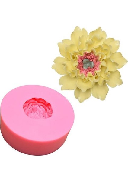 1 Adet 13 cm 3D Şakayık Çiçek Hibiscus Çiçek Silikon Sabun Kalıp Fondan Kek Kalıp Sıva Aromaterapi El Yapımı Bırak Tutkal Kalıp | Sabun Kalıpları (Yurt Dışından)