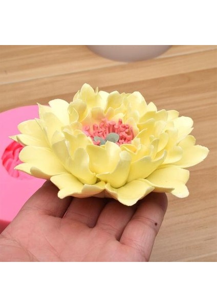1 Adet 13 cm 3D Şakayık Çiçek Hibiscus Çiçek Silikon Sabun Kalıp Fondan Kek Kalıp Sıva Aromaterapi El Yapımı Bırak Tutkal Kalıp | Sabun Kalıpları (Yurt Dışından)