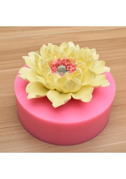 1 Adet 13 cm 3D Şakayık Çiçek Hibiscus Çiçek Silikon Sabun Kalıp Fondan Kek Kalıp Sıva Aromaterapi El Yapımı Bırak Tutkal Kalıp | Sabun Kalıpları (Yurt Dışından)