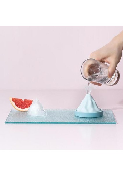Snow Mountain Gıda Silikon Kalıp Diy Yaratıcı Mini Buz Küp Tepsisi (+ Hediye Hunisi) Dondurma Makinesi (Yurt Dışından) indirimleri