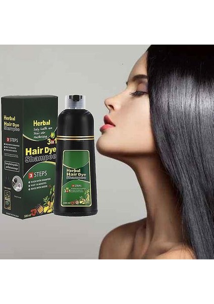 Bitkisel Saç Boyası Şampuanı Doğal Saç Derisi Olmayan Saç Bakımı Erkekler ve Kadınlar Için Çok Renkli Saç Boyası (Yurt Dışından) modelleri
