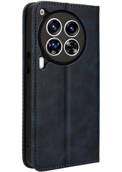 Tecno Camon 30 Premier 5g Cüzdan Manyetik Kapatma Pu Deri Için Kılıf (Yurt Dışından)