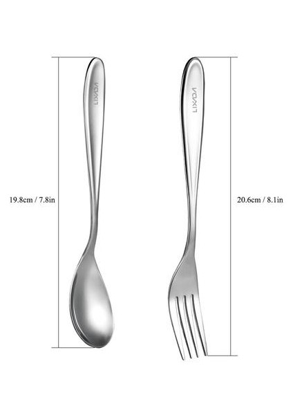 Lıxada Titanyum Kaşık Çatal Kamp Ekipmanları Çatal Seti Titanyum Sofra Yiyecek Çatal Kaşık Ev Açık Kamp Sofra | Açık Hava Tablosu (Yurt Dışından)