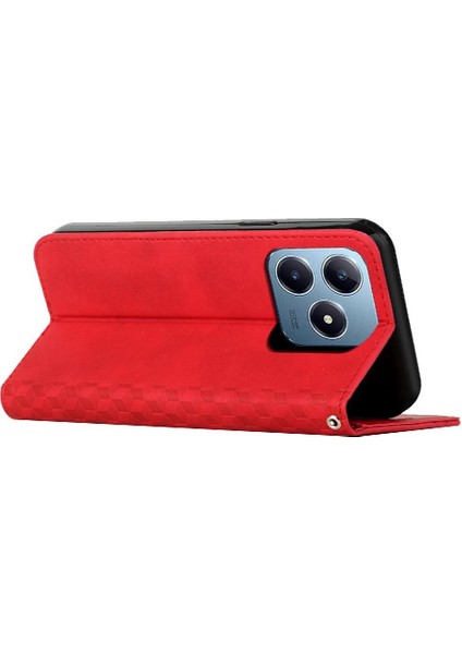 Realme C61 Cüzdan Kickstand Pu Deri Kart Ekleme Için Flip Case (Yurt Dışından) indirimleri