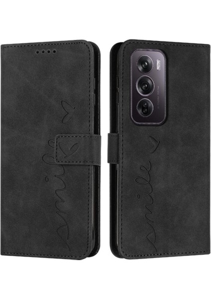 Oppo Oppo 12 Pro 5g Için Flip Case Pu Deri Aşk Cüzdan Kickstand Yan (Yurt Dışından)