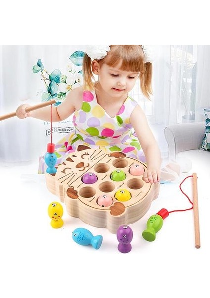 Çocuklar Ahşap Oyuncaklar Manyetik Yavru Balıkçılık Oyuncaklar Oyunu Bebek Erken Eğitim Bulmaca Oyuncaklar Çocuklar Için Açık Oyun Seti | Balıkçılık Oyuncakları (Yurt Dışından) modelleri