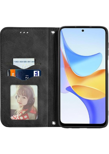 Onur Oynamak Için Flip Case 50 Artı Deri Kılıf Kapak Çevirin Cüzdan Basit (Yurt Dışından)