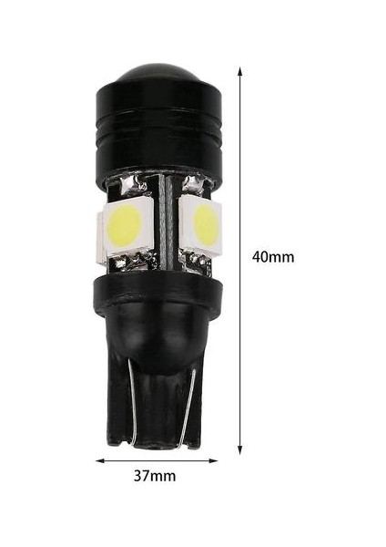 2 Adet T10 LED W5W Araba LED Otomatik Lamba 12V Projektör Lensli LED Ampuller (Yurt Dışından) modelleri