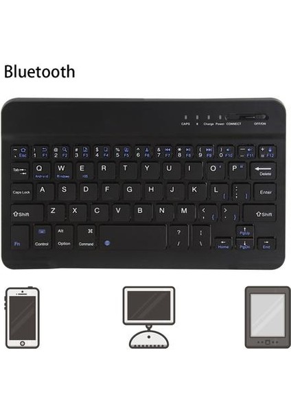 Qwert 10 Inç Ince Kablosuz Bluetooth Klavye IMAC / iPad Android Telefon Laptop Tablet Pc Çok Cihaz Bluetooth Kablosuz Klavye | Klavyeler (Yurt Dışından)