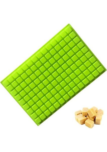 Mini Silikon Kalıp 126 Delikli, Kare, Çikolata, Tatlılar Için (Yurt Dışından)