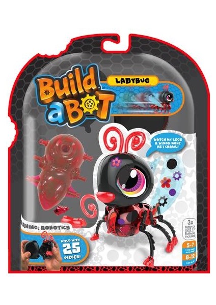Bir Hata Inşa Robot Oyuncak Uğur Böceği (Yurt Dışından)