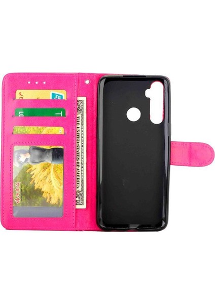 Realme 5 Darbeye Dayanıklı Manyetik Kapatma Kart Tutucu Pu Deri Için Flip Case (Yurt Dışından) fırsatları