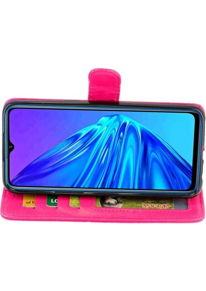 Realme 5 Darbeye Dayanıklı Manyetik Kapatma Kart Tutucu Pu Deri Için Flip Case (Yurt Dışından) indirimleri
