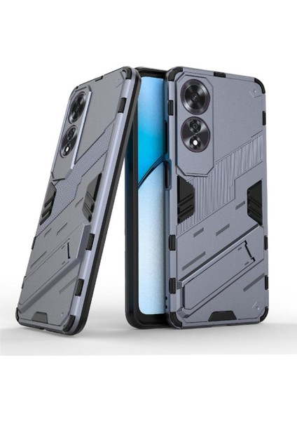 Oppo A60 4g Kickstand Koruyucu Kapak Için Kılıf Sağlam Askeri (Yurt Dışından)