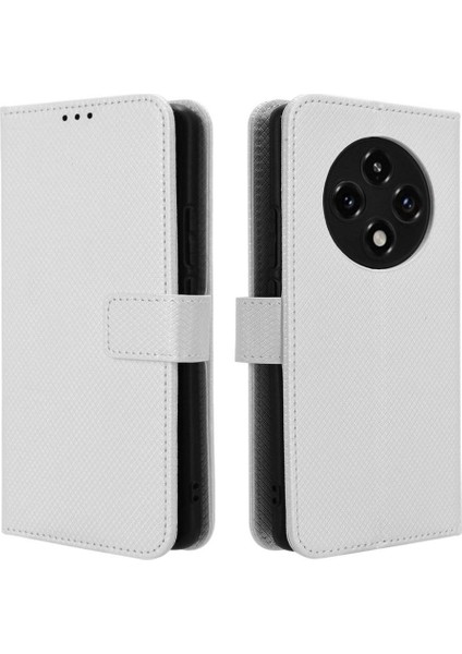 Oppo A3 Pro 5g Kickstand Kart Tutucu Manyetik Cüzdan Kapak Için Kılıf (Yurt Dışından)