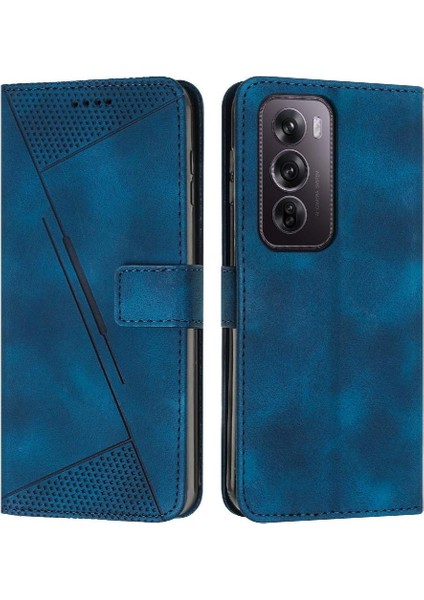 Oppo Oppo 12 Pro 5g Için Flip Case Cüzdan Kart Ekleme Pu Deri (Yurt Dışından)