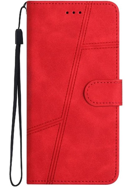 YH Market Samsung Galaxy M23 5g Flip Case Için Folio Bilek Kayışı Kart Yuvaları Pu (Yurt Dışından)