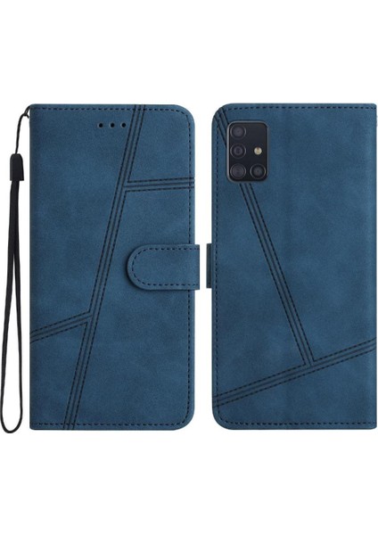 Samsung Galaxy A71 4g Bilek Kayışı Için Flip Case Kart Yuvaları Tutucu Manyetik (Yurt Dışından)