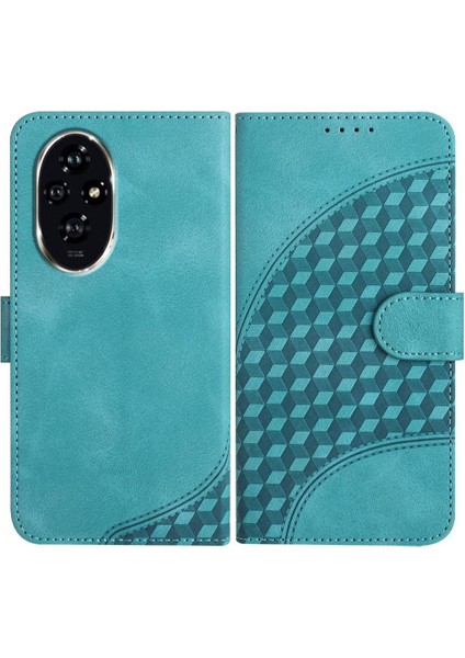 Onur Için Flip Case 200 Pro Manyetik Kart Tutucu Darbeye Deri Kılıf (Yurt Dışından)
