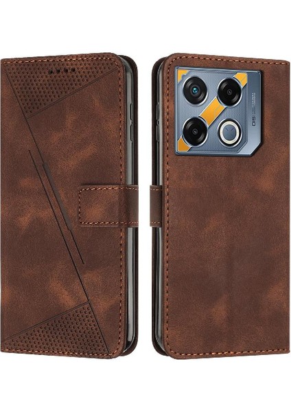 Infinix Gt 20 Pro 5g Pu Deri Kickstand Cüzdan Kartı Için Flip Case (Yurt Dışından)