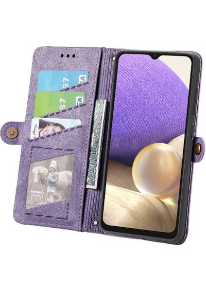 Samsung Galaxy A32 5g Için Flip Case Deri Kılıf Darbeye Cüzdan Flip (Yurt Dışından) modelleri