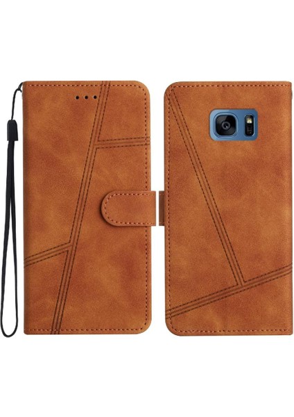 Samsung Galaxy S7 Kart Yuvaları Tutucu Manyetik Tam Koruma Için Flip Case (Yurt Dışından) indirimleri