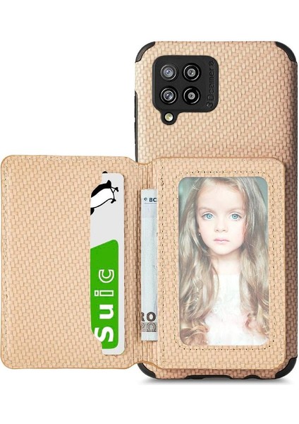 Samsung Galaxy Case 5g Manyetik Kart Tutucu Için Kılıf Rfıd Engelleme Standı (Yurt Dışından)