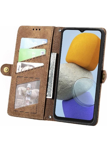 Samsung Galaxy M23 5g Darbeye Deri Kılıf Için Flip Case Basit Flip (Yurt Dışından) fiyatları