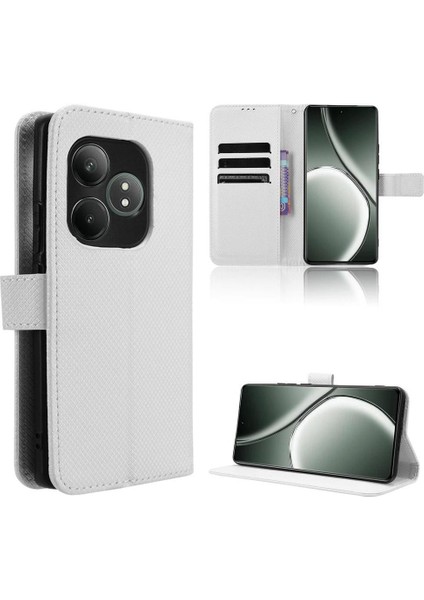 Realme Gt Neo 6 Manyetik Cüzdan Kart Tutucu Kickstand Kapak Için Kılıf (Yurt Dışından)