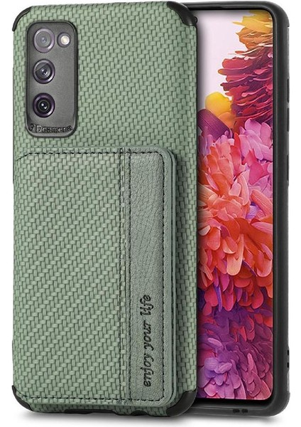 Samsung Galaxy S20 Fe Standı Fonksiyonu Manyetik Kart Tutucu Rfıd (Yurt Dışından) fiyatları