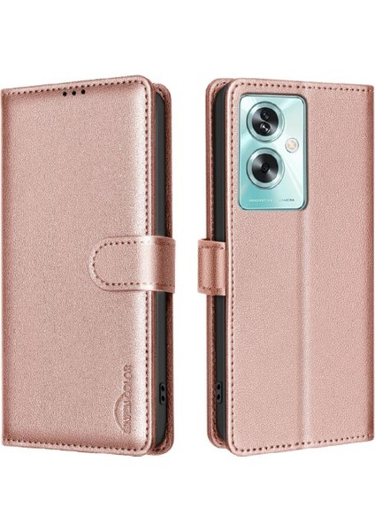 Oppo A79 5g Kart Tutucu Için Flip Case Kickstand Cüzdan Manyetik Pu Deri (Yurt Dışından)