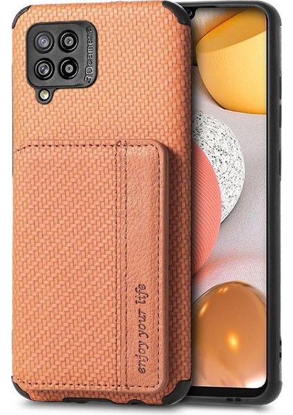 Samsung Galaxy Case 5g Manyetik Kart Tutucu Için Kılıf Rfıd Engelleme Standı (Yurt Dışından)