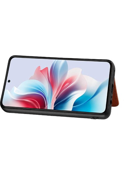 Oppo Için Kılıf Oppo 11F 5g Komple Kamera Güvenlik Manyetik Kart Tutucu Rfıd (Yurt Dışından)