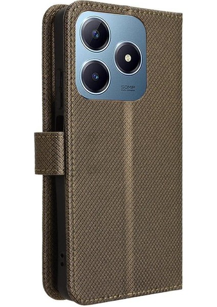 Realme C63 4g Kickstand Kart Tutucu Kapak Manyetik Cüzdan Için Kılıf (Yurt Dışından) modelleri